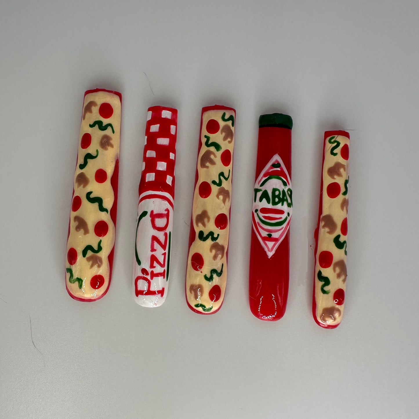 Pizza Place (Press-on Nails)