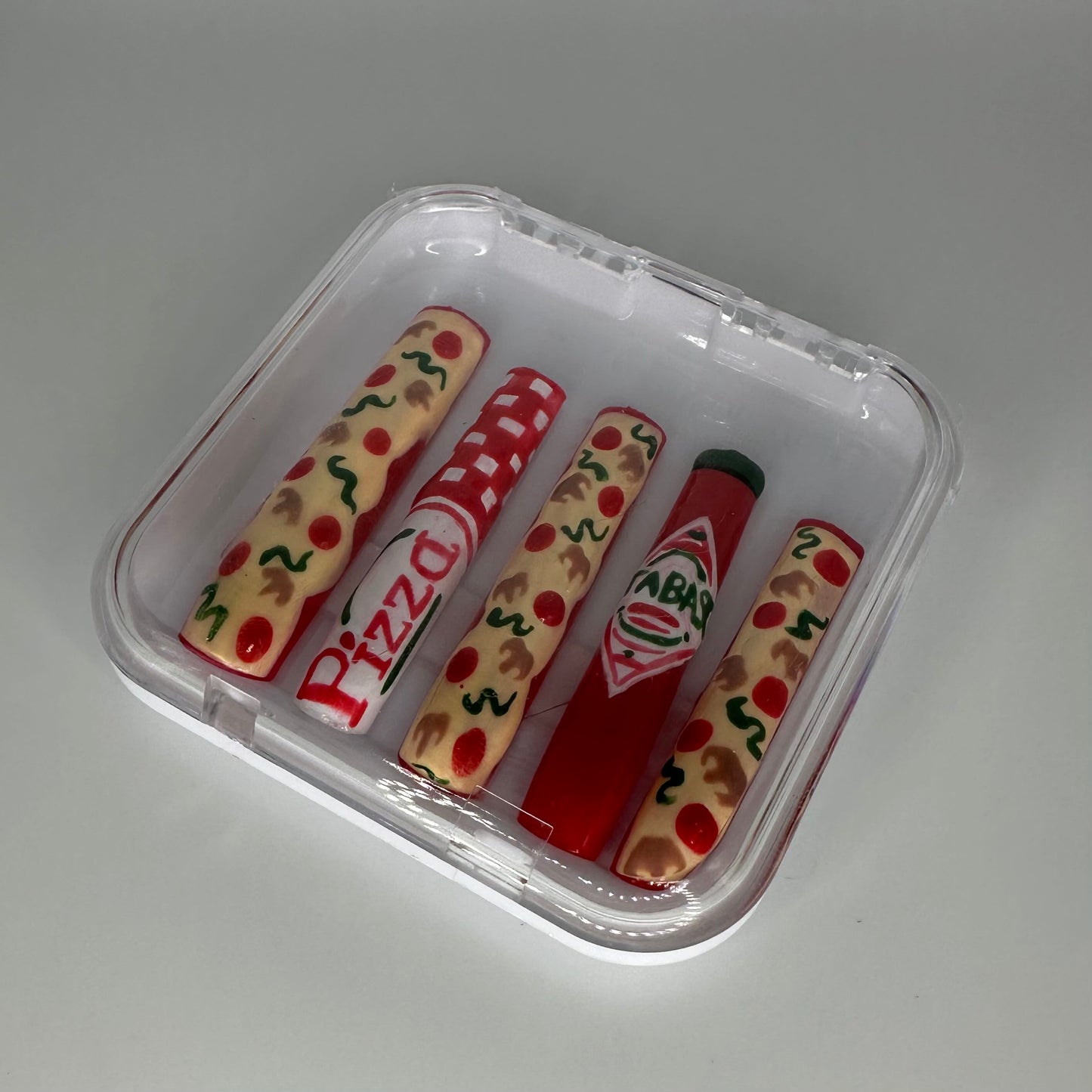 Pizza Place (Press-on Nails)