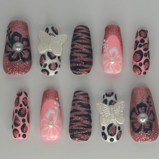 Glitter Gyaru (Press-on Nails)