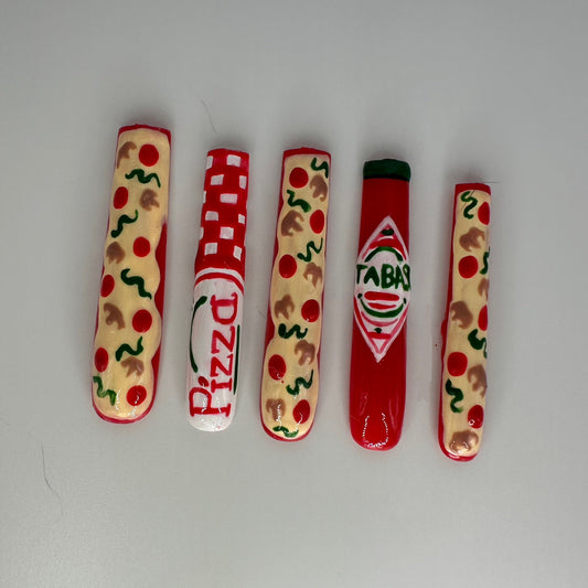 Pizza Place (Press-on Nails)