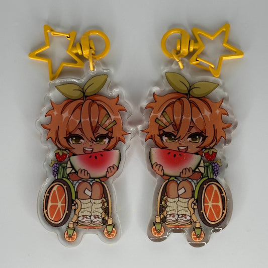Sprout (Watermelon) Acrylic Charm